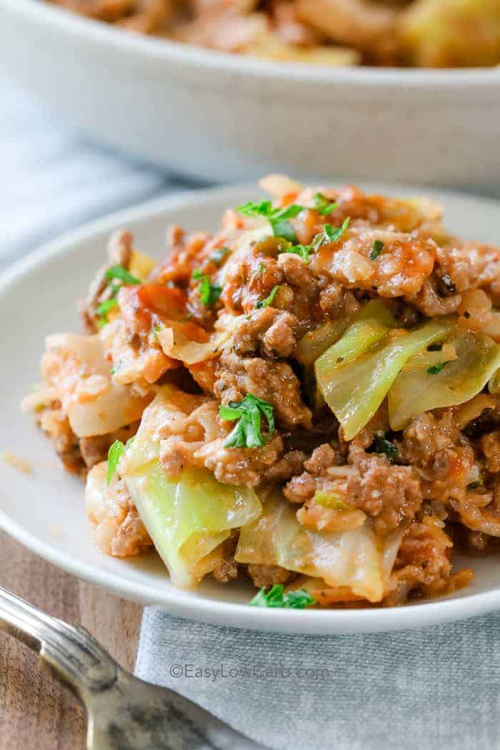 Cabbage Rolls With Ground Pork