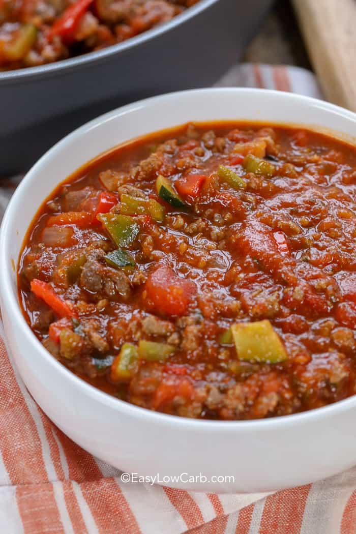 Keto Friendly Chili {Stovetop Chili Recipe!} Easy Low Carb