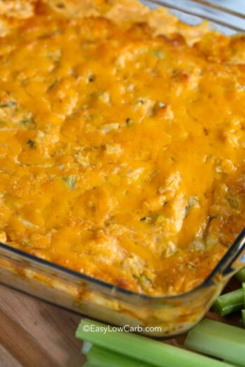 Keto Buffalo Chicken Dip (low carb) - Easy Low Carb