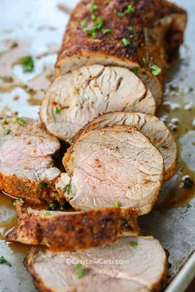 Keto Pork Tenderloin {3 Simple Ingredients!} Easy Low Carb
