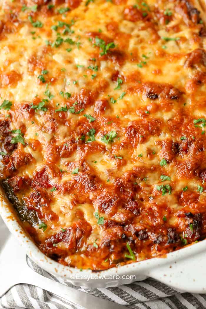 Zucchini Lasagna - Easy Low Carb