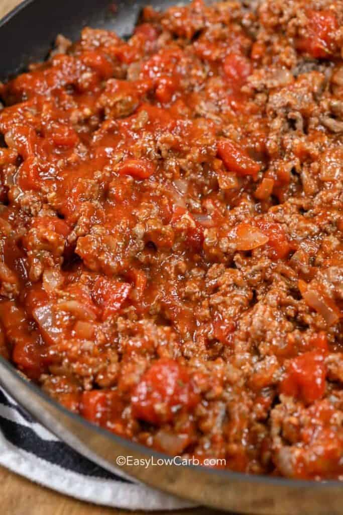 Easy Low Carb Meat Sauce Easy Low Carb