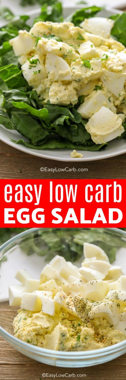 Keto Egg Salad (Low Carb) Easy Low Carb