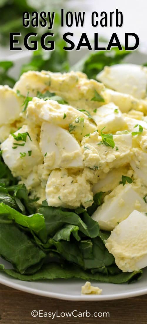 Keto Egg Salad (Low Carb) - Easy Low Carb