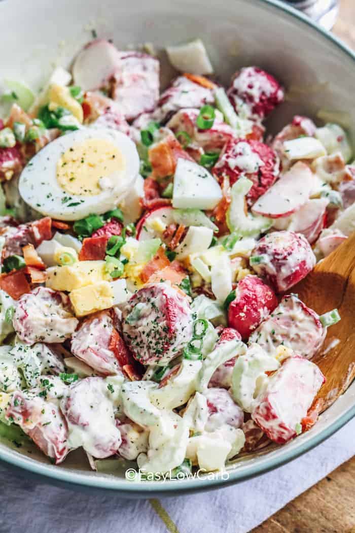 Radish Salad with eggs