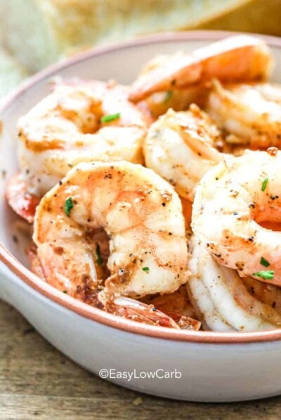 Easy Cajun Shrimp Recipe {Ready in 10 Min] - Easy Low Carb