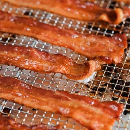 Oven Fried Bacon {Quick & Easy Method!} - Easy Low Carb