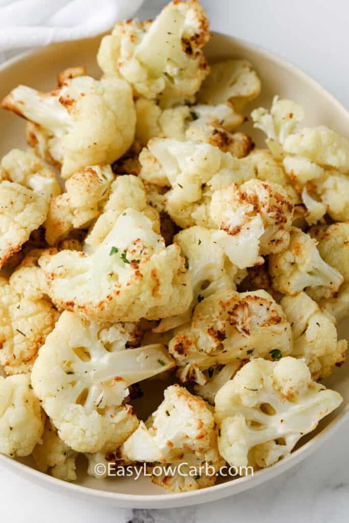 Best Roasted Cauliflower {Ready in 30 min!} Easy Low Carb