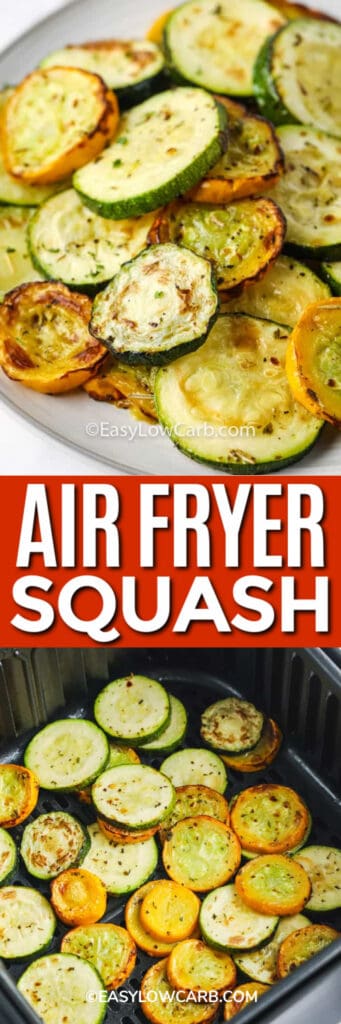 Air Fryer Squash - Easy Low Carb