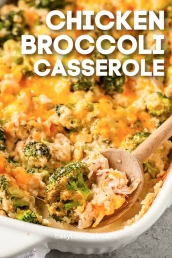 Low Carb Chicken Broccoli Casserole (A Hearty Entree!) - Easy Low Carb