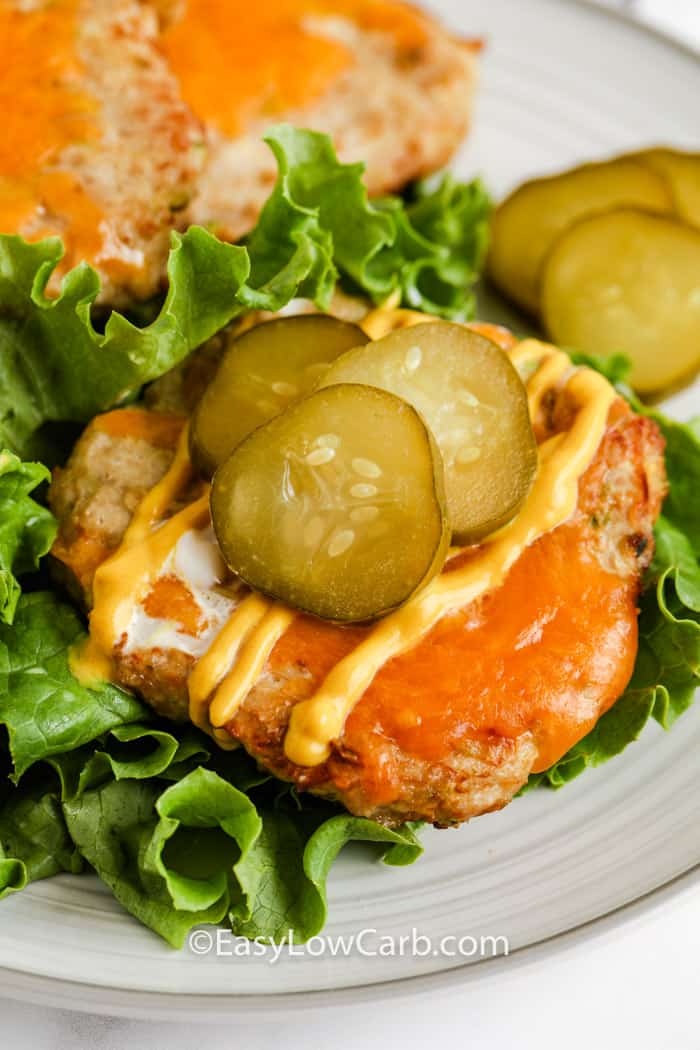 Juiciest Air Fryer Turkey Burgers - Healthful Blondie