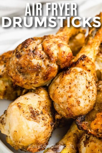 Air Fryer Drumsticks (Ready in under 30 minutes!) - Easy Low Carb