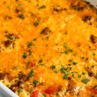 Low Carb Taco Casserole (Dinner In An Hour!) - Easy Low Carb