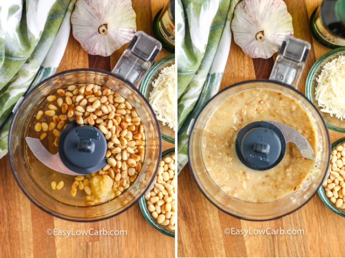 pine nuts for avocado pesto