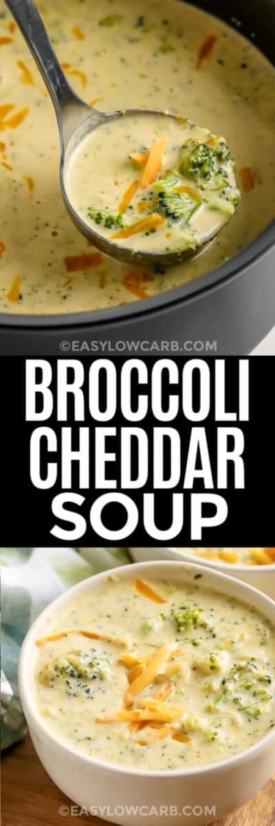 Homemade Broccoli Cheddar Soup (Keto & Low Carb!) - Easy Low Carb