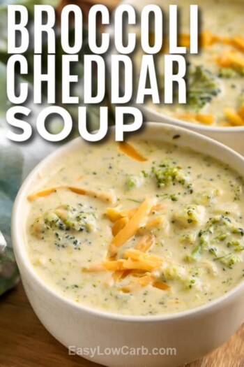Homemade Broccoli Cheddar Soup (Keto & Low Carb!) - Easy Low Carb