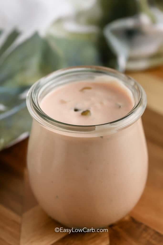 Keto Thousand Island Dressing (5 Minute Recipe!) Easy Low Carb