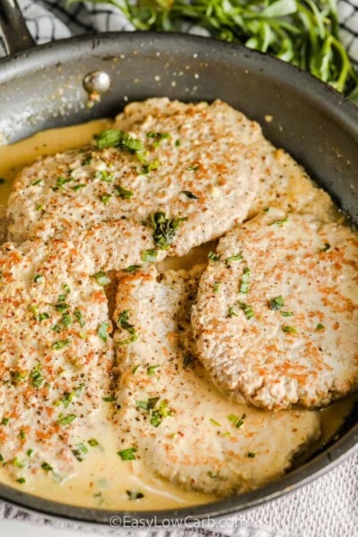 Turkey Breast Cutlets With Dijon Sauce Quick Easy Easy Low Carb