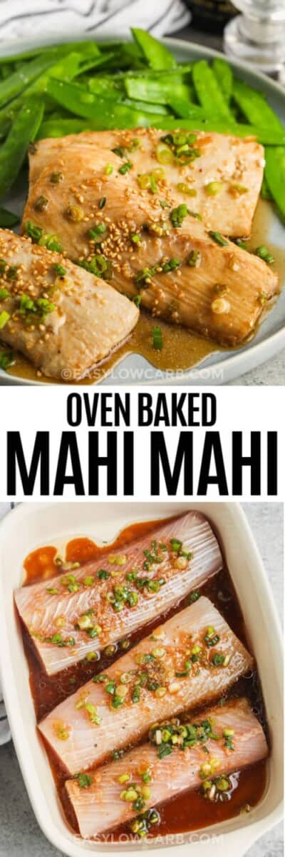 Oven Baked Mahi Mahi (Delicious Low Carb Entree!) - Easy Low Carb