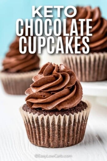 Keto Chocolate Cupcakes (Rich And Delicious!) - Easy Low Carb