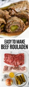 Beef Rouladen (Tender and Delicious!) - Easy Low Carb