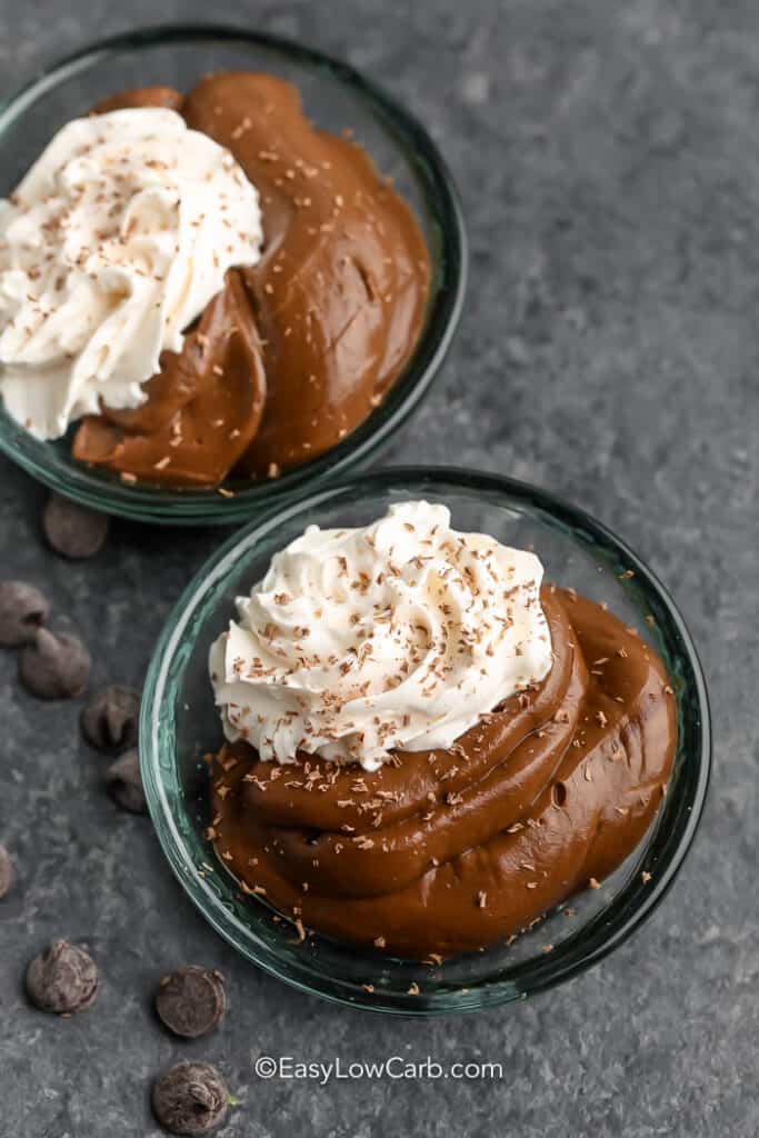 Avocado Chocolate Pudding (Healthy and Low Carb) Easy Low Carb