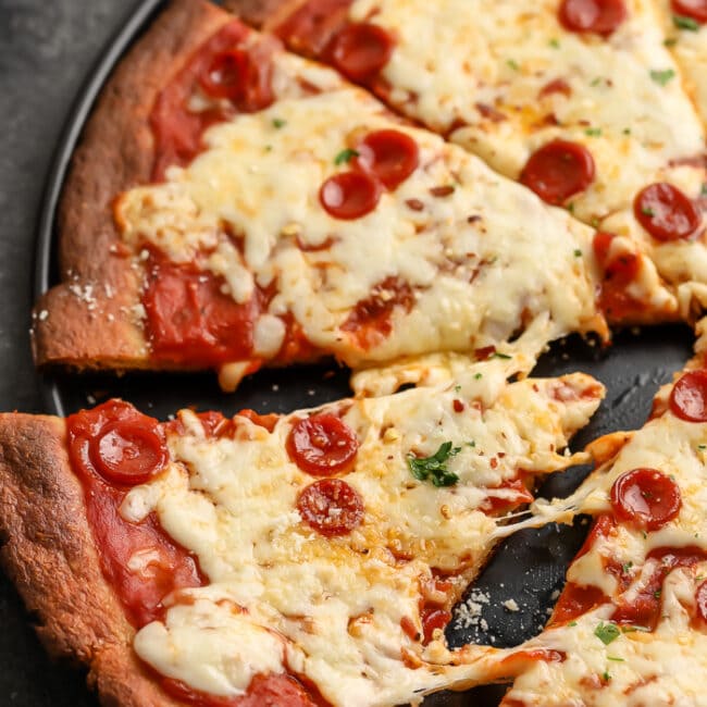 Fathead Pizza Crust (Easy, Cheesy Recipe!) - Easy Low Carb