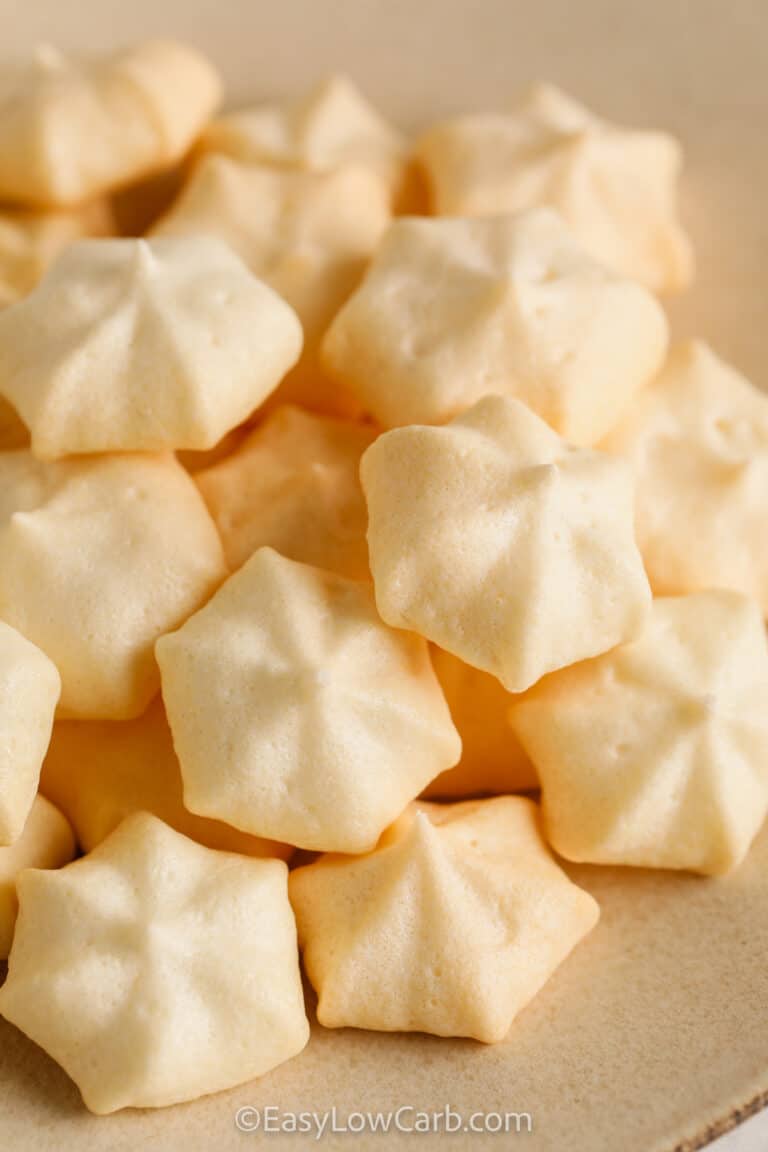 Sugar Free Meringues (Keto Recipe!) Easy Low Carb