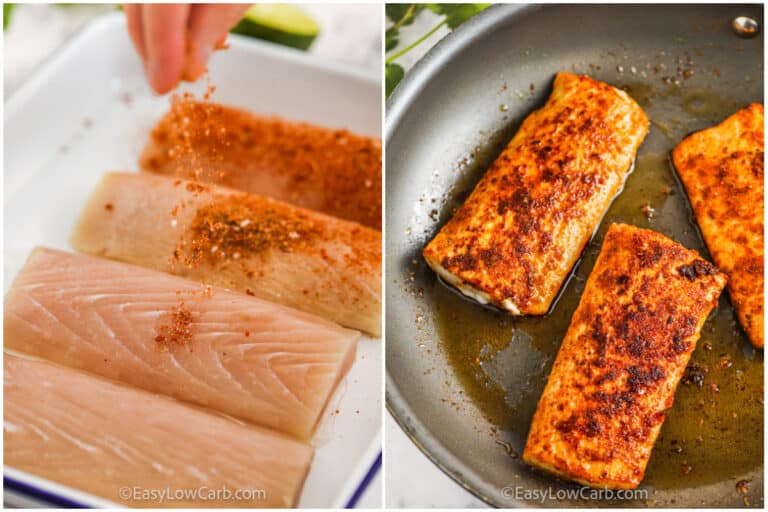 Blackened Mahi Mahi (under 30 minutes!) Easy Low Carb