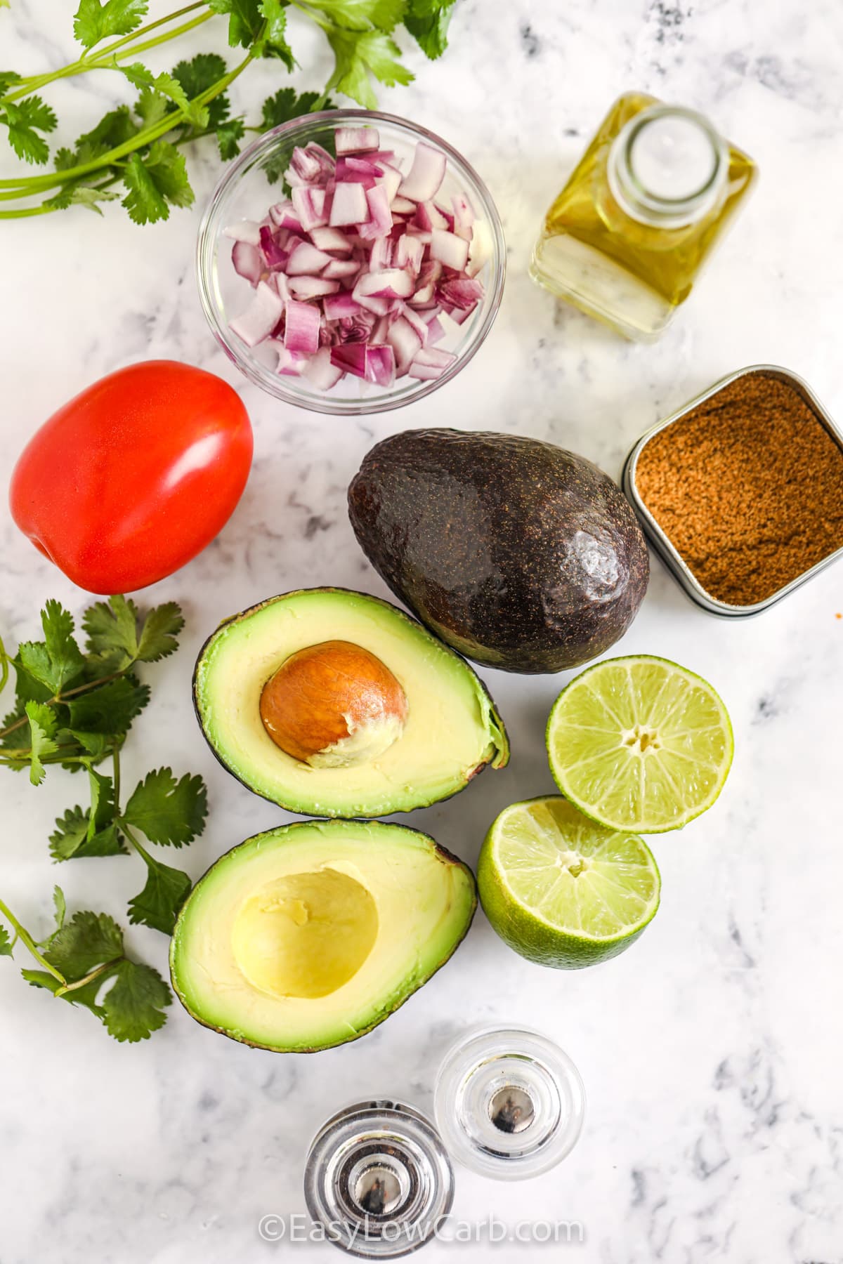 Avocado Salsa ingredients