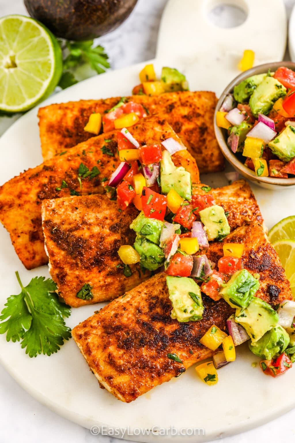 Blackened Mahi Mahi (under 30 minutes!) Easy Low Carb