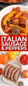 Italian Sausage And Peppers - Easy Low Carb