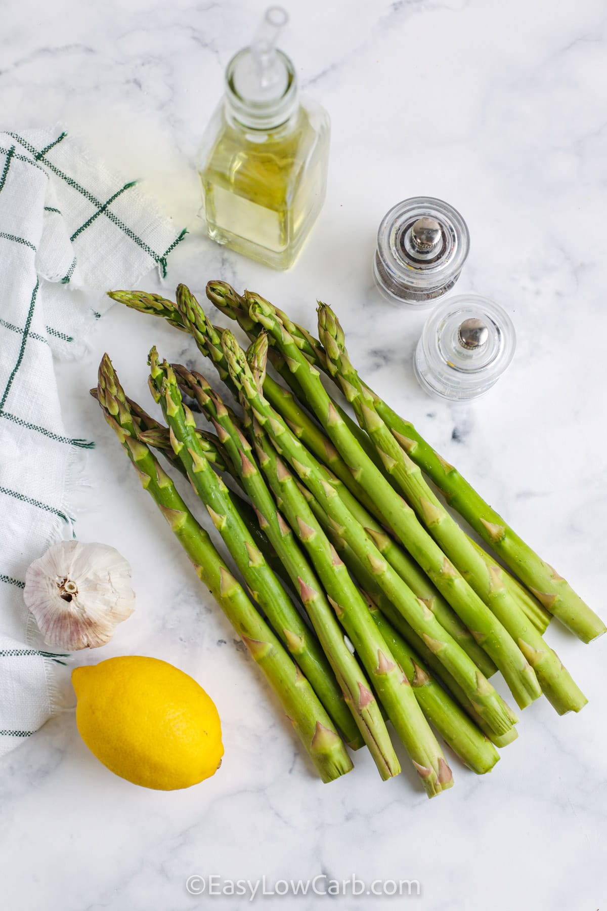 Lemon Roasted Asparagus ingredients