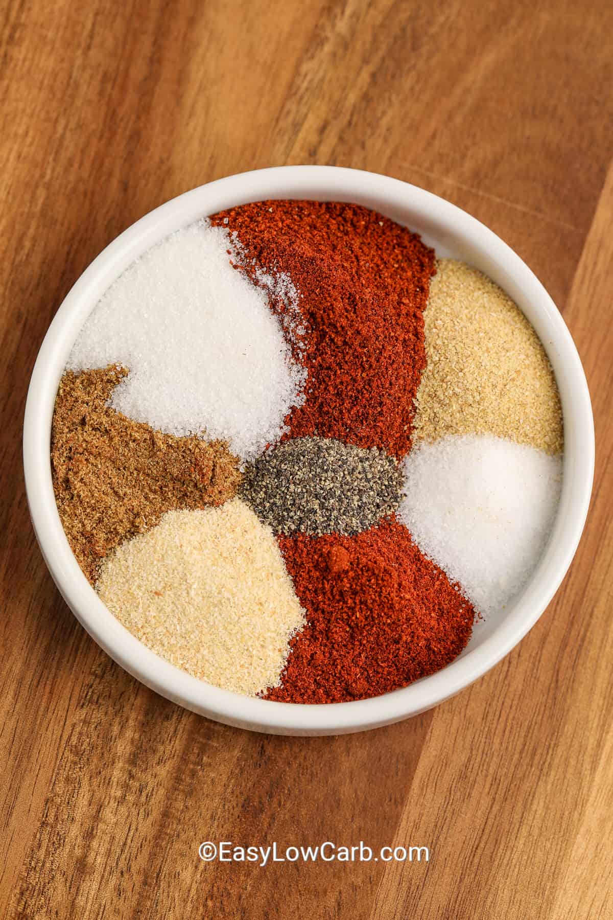 various spices in a bowl