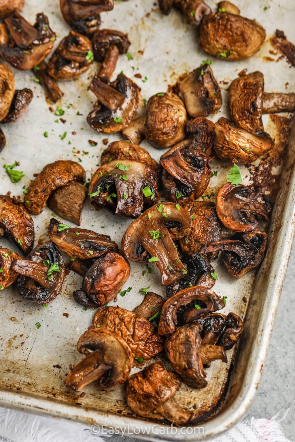 Oven Roasted Mushrooms (30 Minutes Or Less!) Easy Low Carb