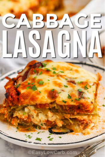 Cabbage Lasagna Recipe (Easy Keto!) - Easy Low Carb