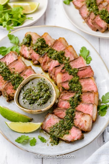 Grilled New York Strip Steaks Tender And Juicy   Grilled New York Strip Steaks EasyLowCarb15 350x525 