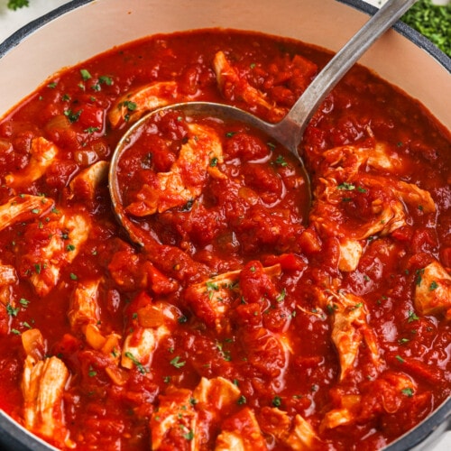 Chicken Pasta Sauce (Ready in 30 Minutes!) - Easy Low Carb