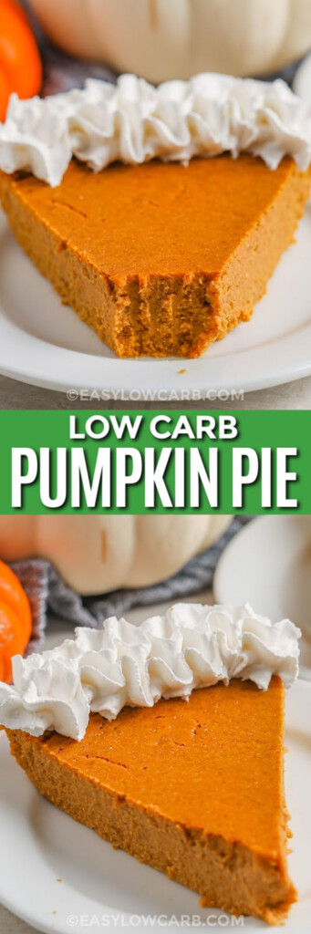 Keto Pumpkin Pie Recipe (Crustless & Creamy!) - Easy Low Carb