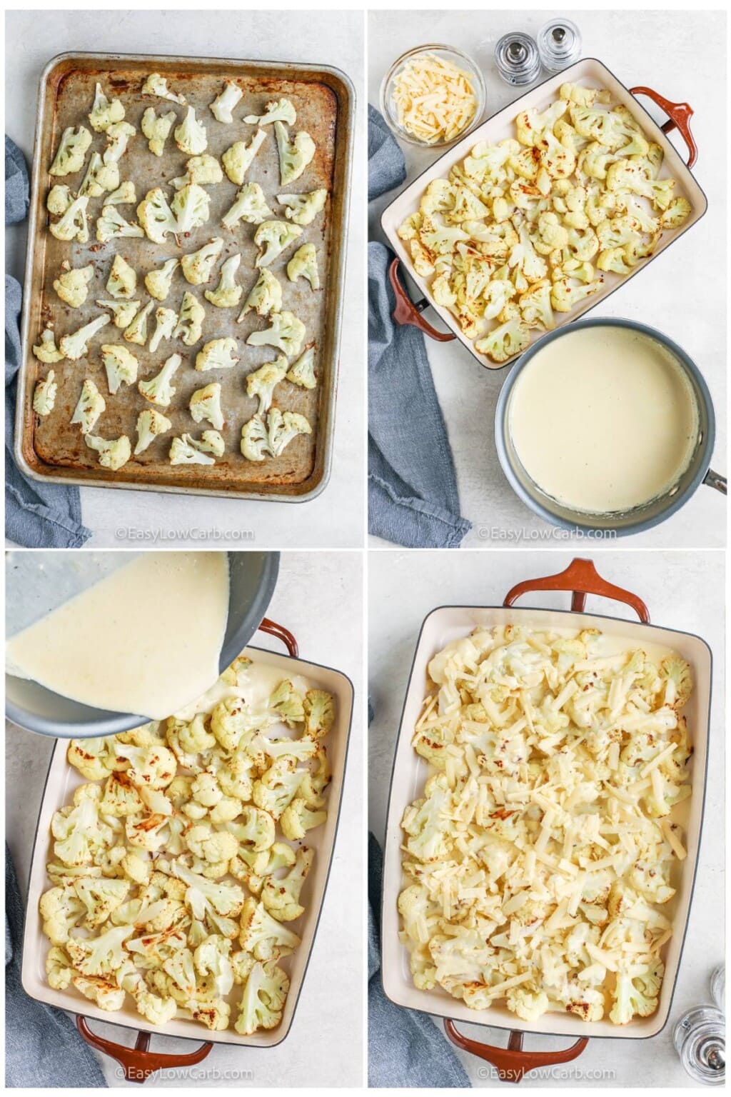 Cauliflower au Gratin Recipe - Easy Low Carb