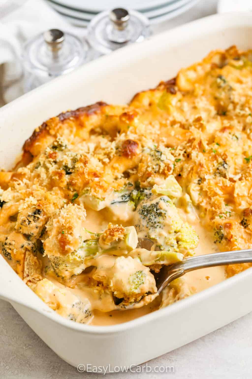 Broccoli Au Gratin (Easy & Delish Keto Side Dish) Easy Low Carb