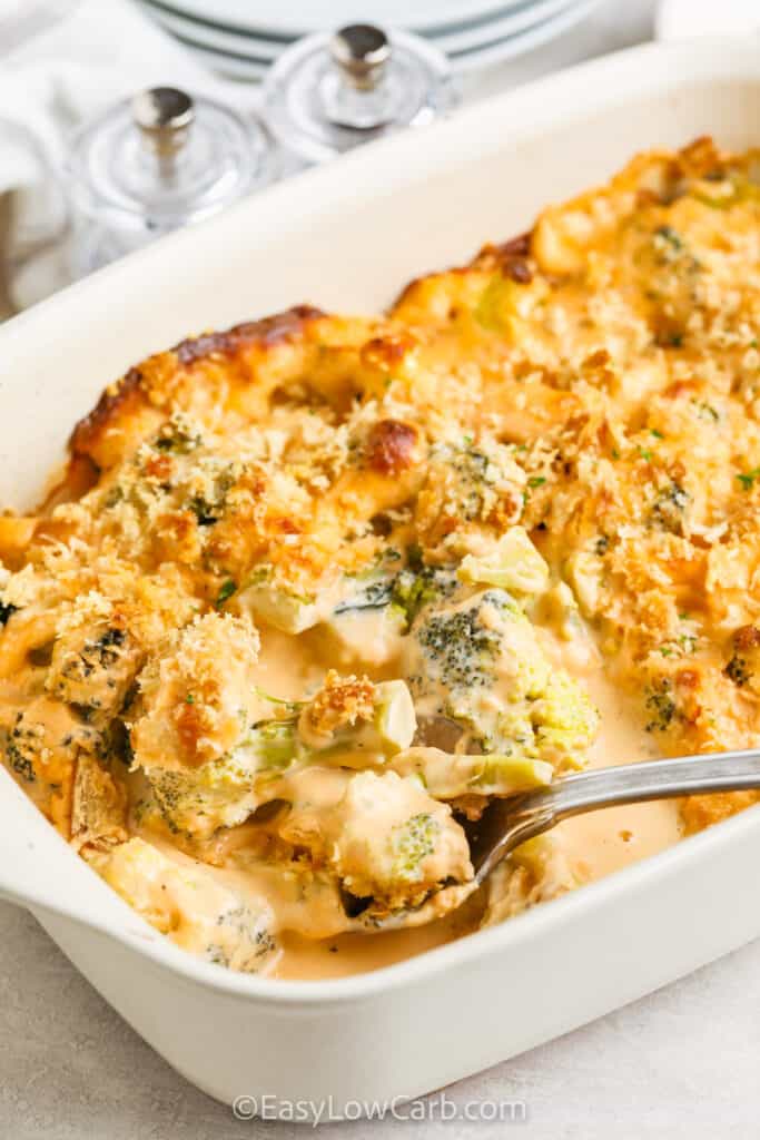 Broccoli Au Gratin (Easy & Delish Keto Side Dish) Easy Low Carb