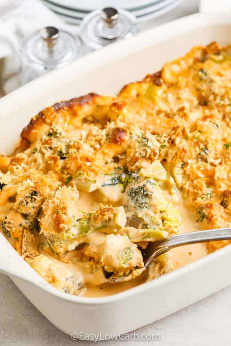 Broccoli Au Gratin (Easy & Delish Keto Side Dish) Easy Low Carb