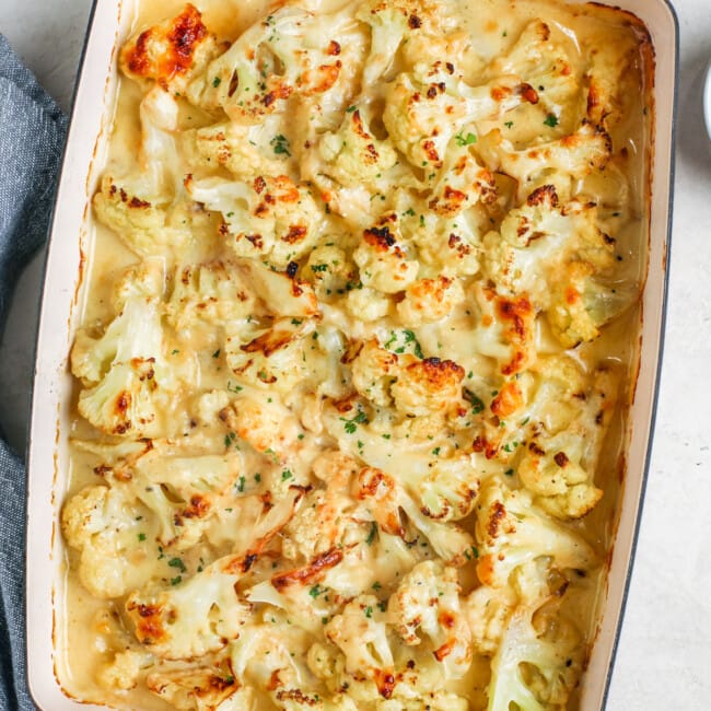 Cauliflower au Gratin Recipe - Easy Low Carb