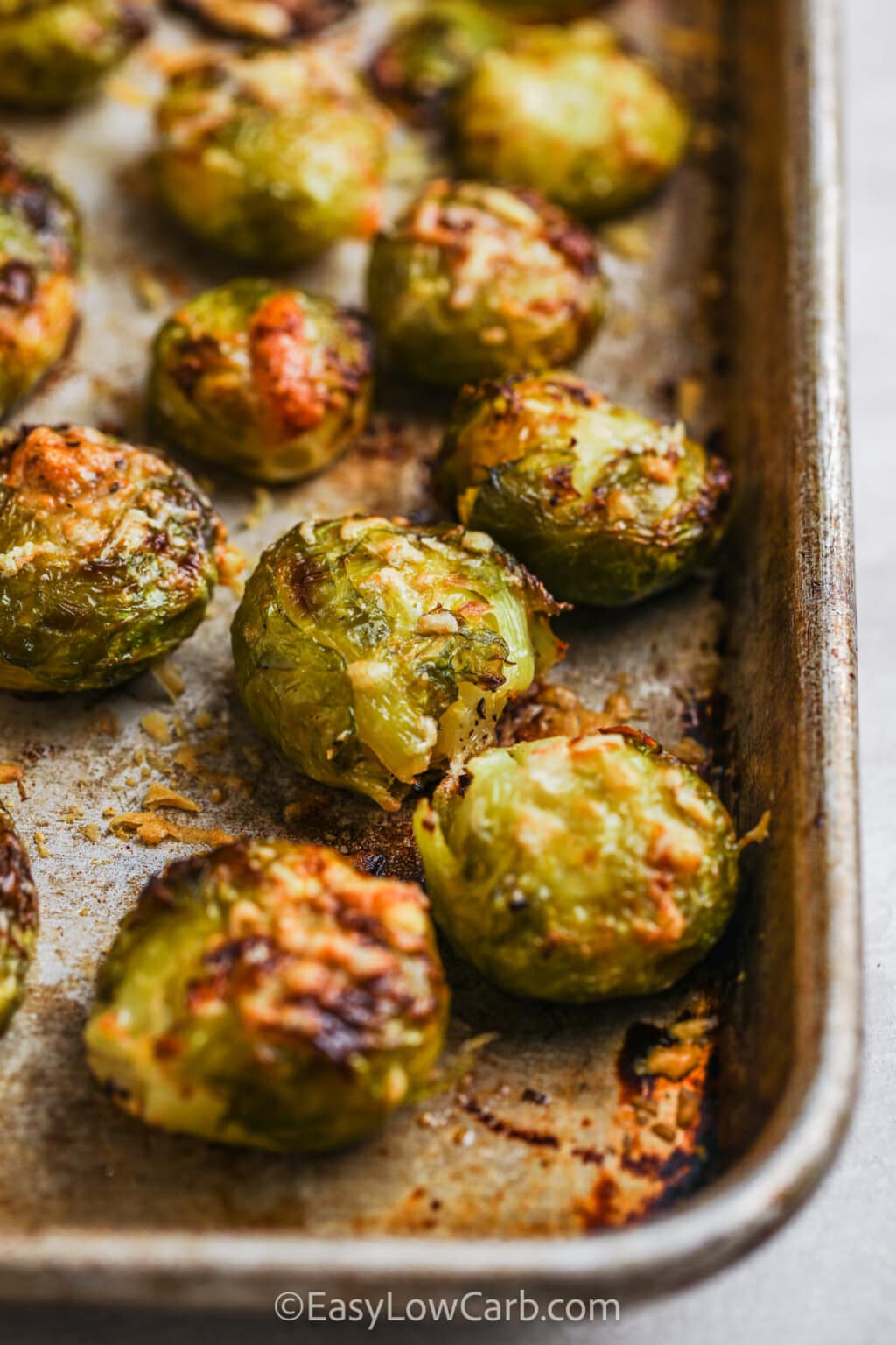 Smashed Brussels Sprouts (Quick & Easy Prep!) - Easy Low Carb