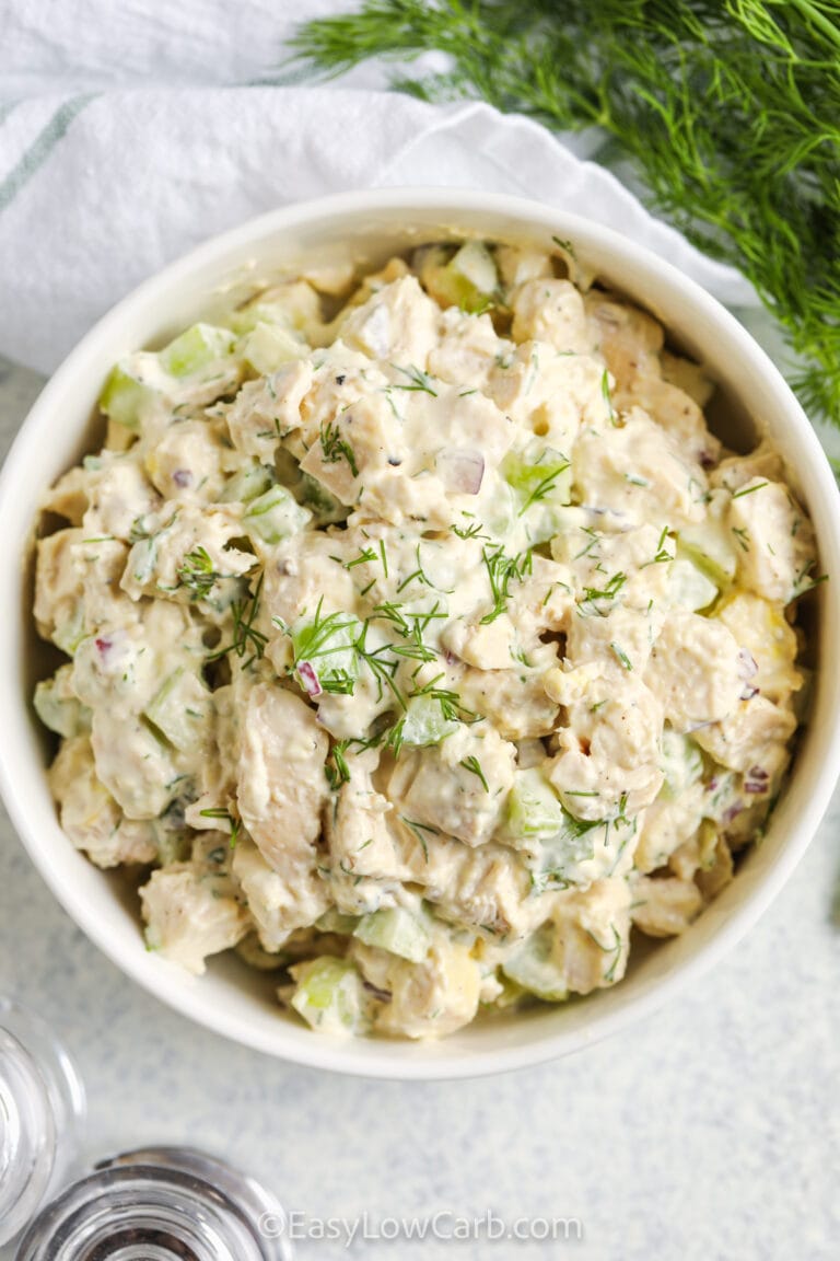 Chicken Salad Recipe (Ready in Minutes!) - Easy Low Carb