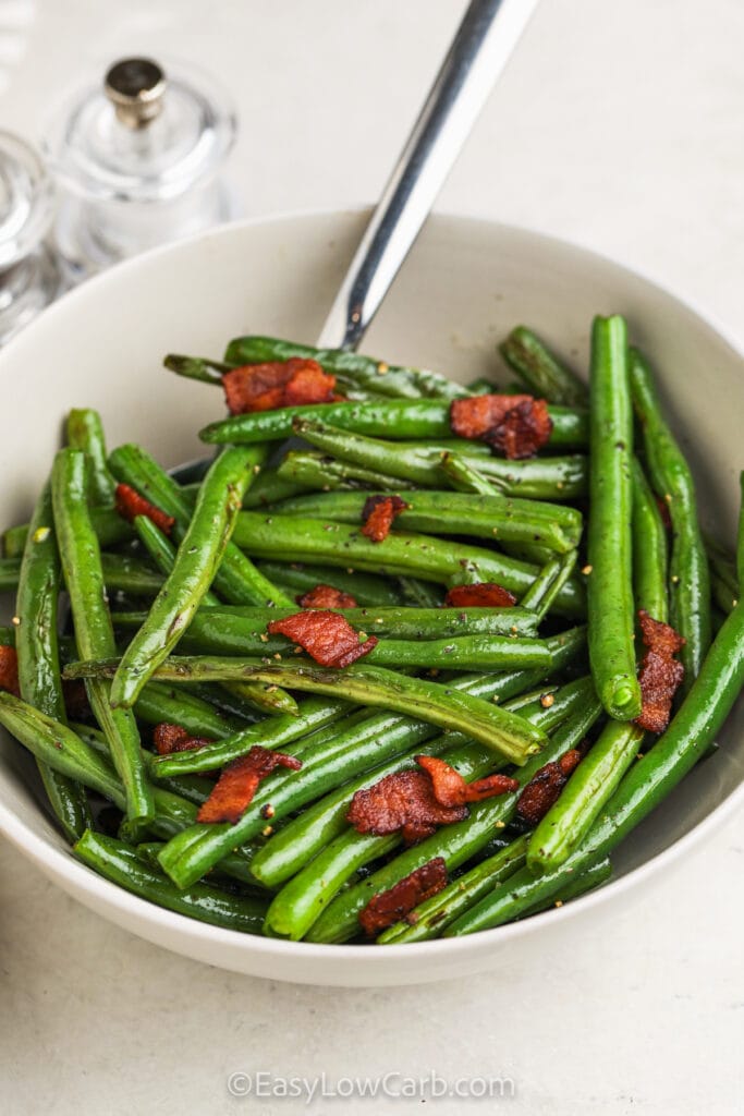 Bacon Green Beans Easy Low Carb