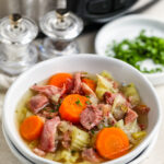 bowl of Low Carb Ham Bone Soup