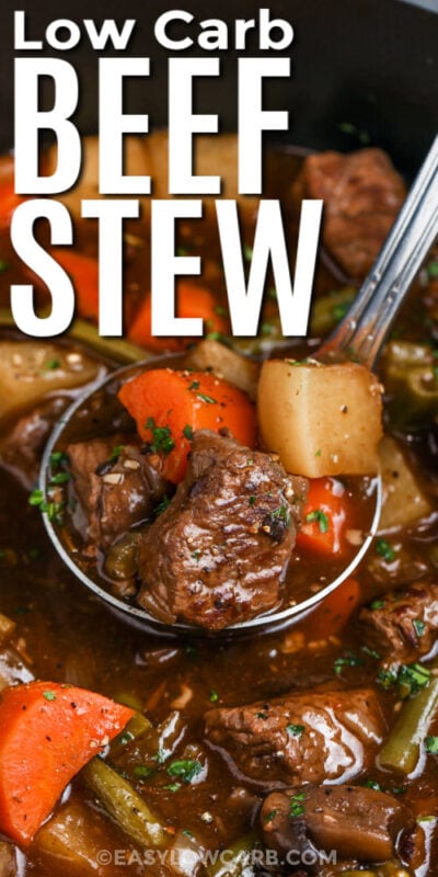 Low Carb Beef Stew (Simple & Budget Friendly!) - Easy Low Carb