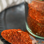 close up of Southwest Seasoning on a spoon